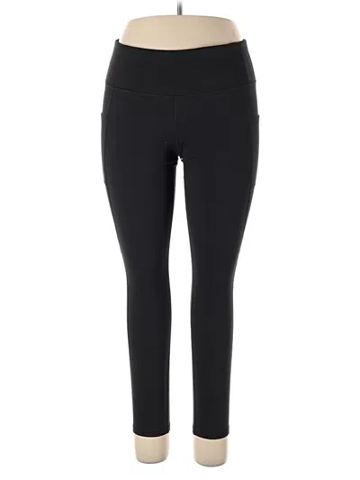 Pre-owned Assorted Brands Active Pants In Black