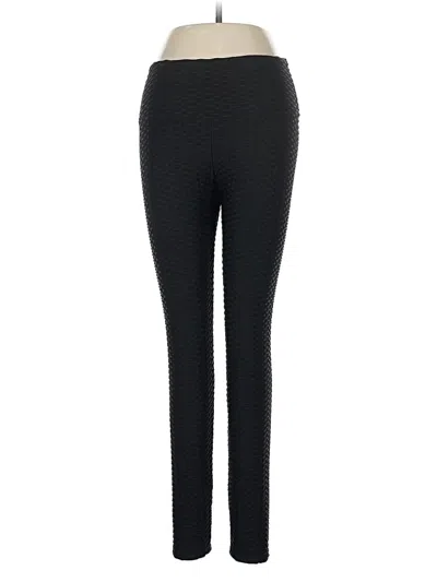 Pre-owned Assorted Brands Active Pants In Black