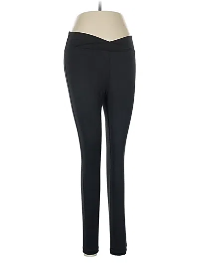 Pre-owned Assorted Brands Active Pants In Black
