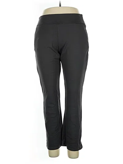 Pre-owned Assorted Brands Active Pants In Black