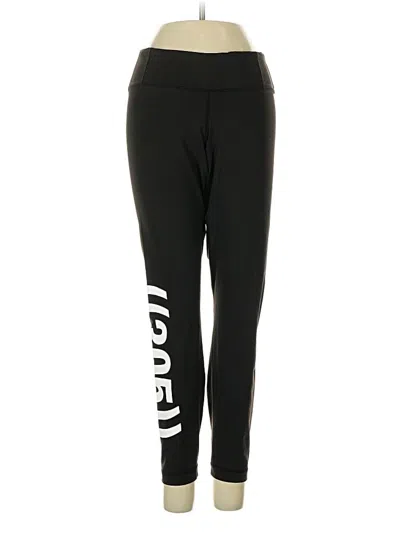 Pre-owned Assorted Brands Active Pants In Black