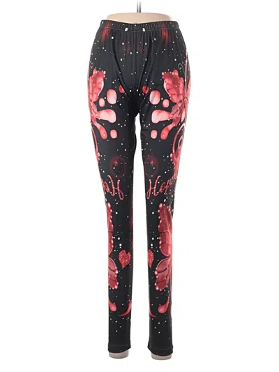 Pre-owned Assorted Brands Active Pants In Black
