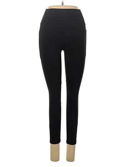 Pre-owned Assorted Brands Active Pants In Black