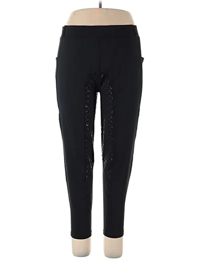 Pre-owned Assorted Brands Active Pants In Black