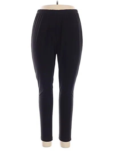 Pre-owned Assorted Brands Active Pants In Black