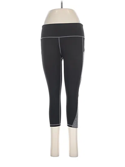 Pre-owned Assorted Brands Active Pants In Black