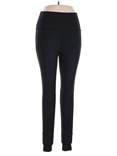 Pre-owned Assorted Brands Active Pants In Black