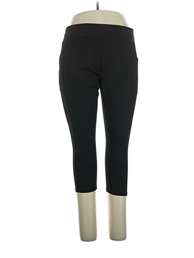 Pre-owned Assorted Brands Active Pants In Black