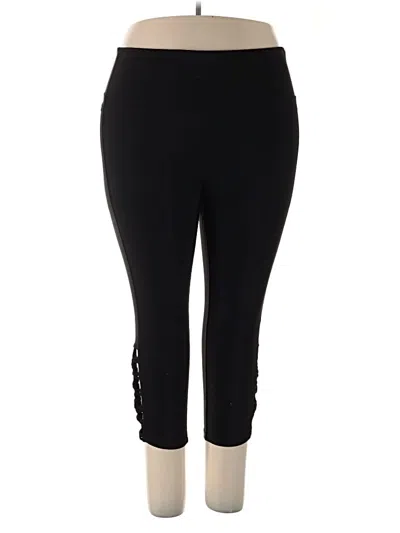 Pre-owned Assorted Brands Active Pants In Black