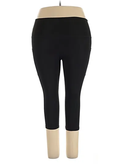 Pre-owned Assorted Brands Active Pants In Black