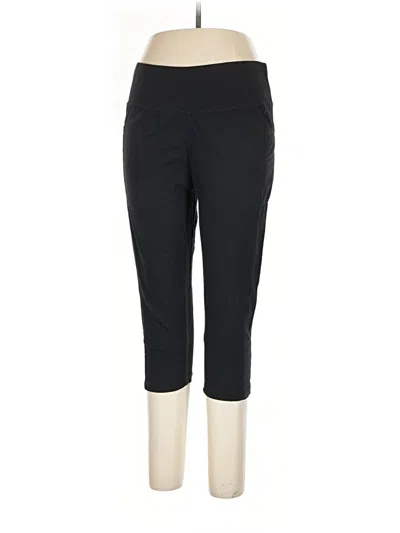Pre-owned Assorted Brands Active Pants In Black