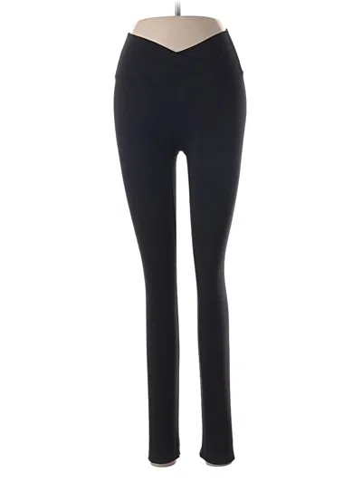 Pre-owned Assorted Brands Active Pants In Black