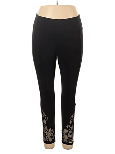 Pre-owned Assorted Brands Active Pants In Black