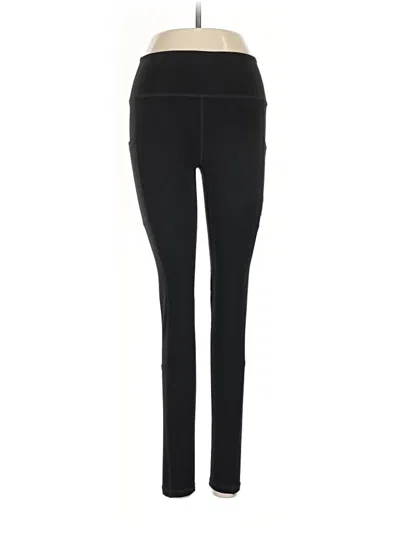 Pre-owned Assorted Brands Active Pants In Black