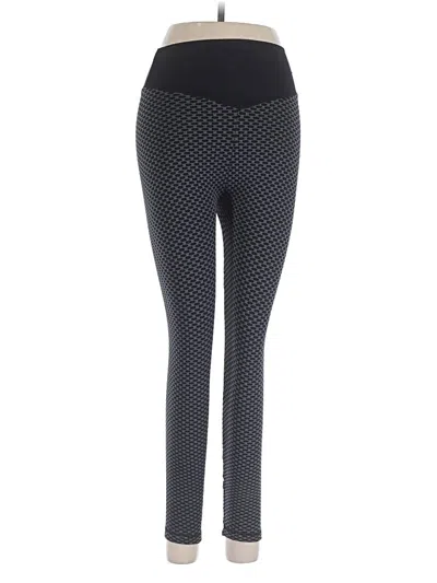 Pre-owned Assorted Brands Active Pants In Black
