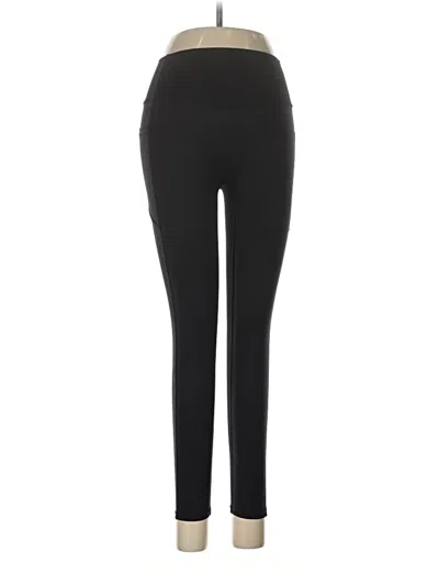 Pre-owned Assorted Brands Active Pants In Black