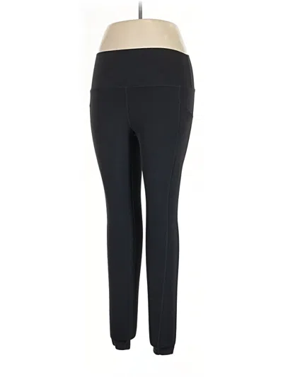 Pre-owned Assorted Brands Active Pants In Black