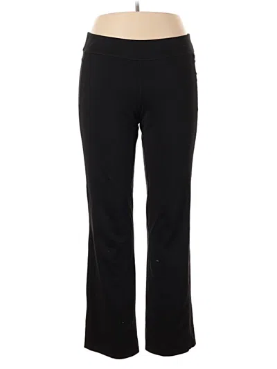 Pre-owned Assorted Brands Active Pants In Black