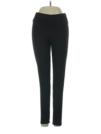 Pre-owned Assorted Brands Active Pants In Black