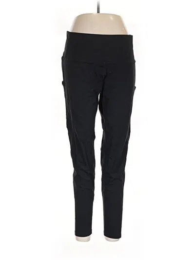 Pre-owned Assorted Brands Active Pants In Black
