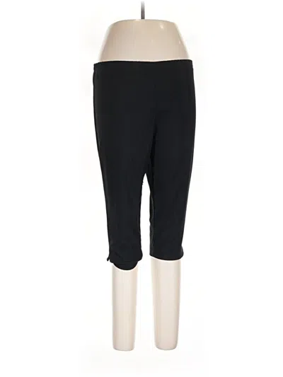 Pre-owned Assorted Brands Active Pants In Black