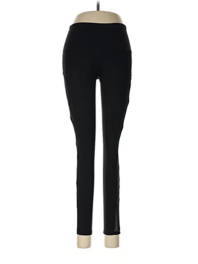 Pre-owned Assorted Brands Active Pants In Black