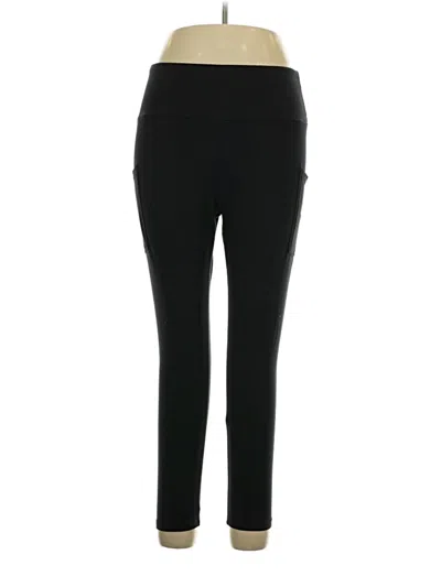 Pre-owned Assorted Brands Active Pants In Black