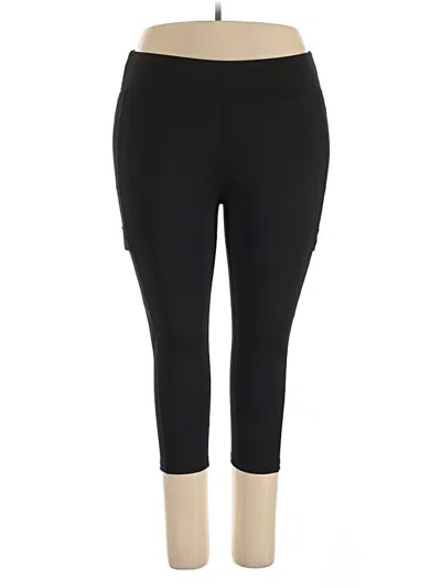 Pre-owned Assorted Brands Active Pants In Black