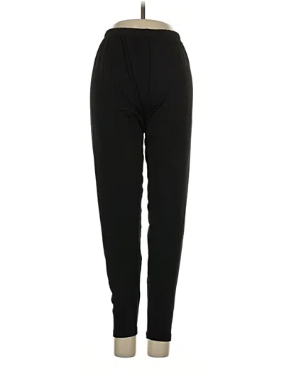 Pre-owned Assorted Brands Active Pants In Black