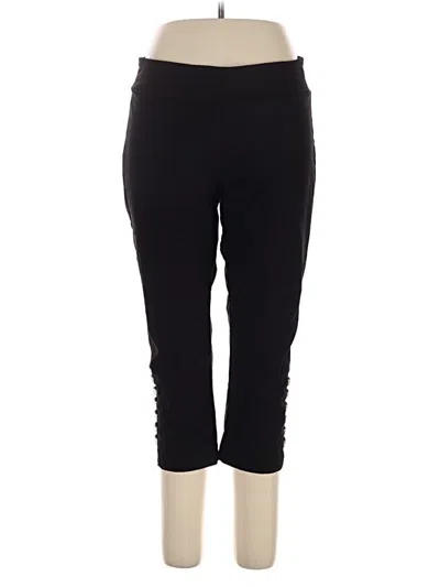 Pre-owned Assorted Brands Active Pants In Black