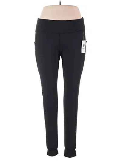 Pre-owned Assorted Brands Active Pants In Black