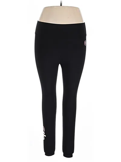 Pre-owned Assorted Brands Active Pants In Black