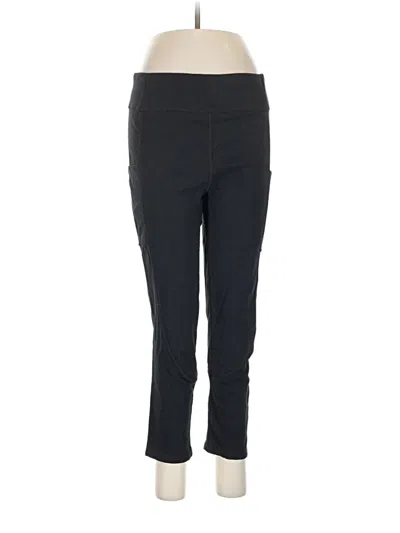 Pre-owned Assorted Brands Active Pants In Black