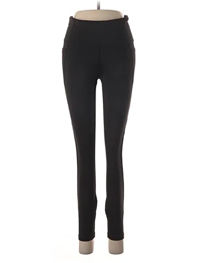 Pre-owned Assorted Brands Active Pants In Black