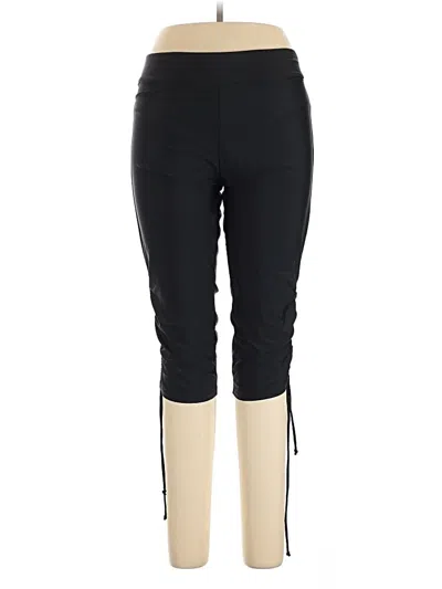 Pre-owned Assorted Brands Active Pants In Black