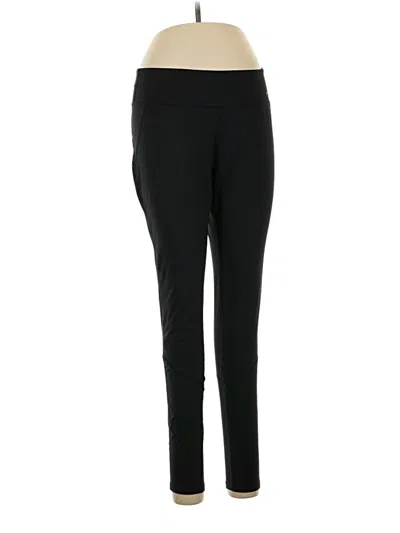 Pre-owned Assorted Brands Active Pants In Black
