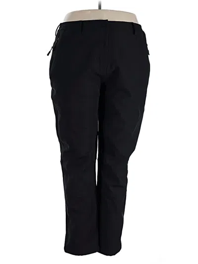 Pre-owned Assorted Brands Active Pants In Black