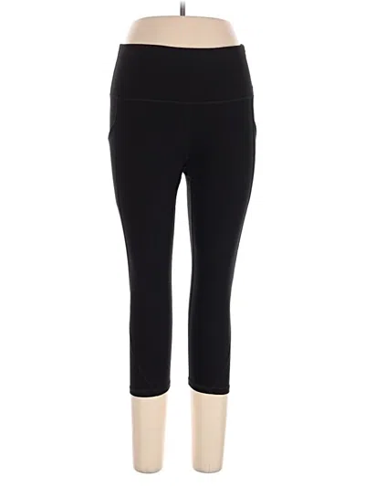 Pre-owned Assorted Brands Active Pants In Black