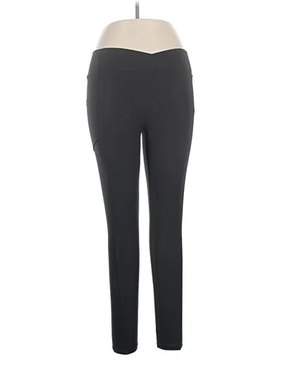 Pre-owned Assorted Brands Active Pants In Black