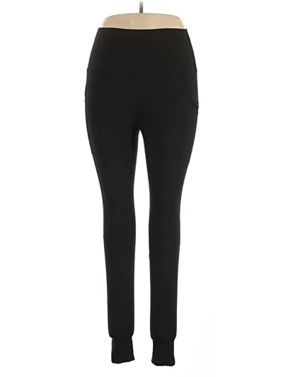 Pre-owned Assorted Brands Active Pants In Black