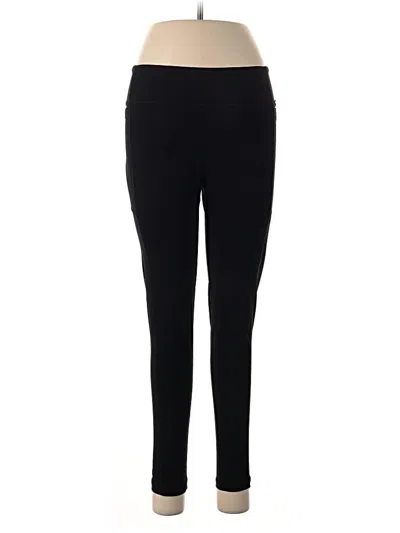 Pre-owned Assorted Brands Active Pants In Black