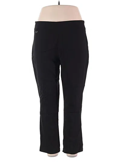 Pre-owned Assorted Brands Active Pants In Black