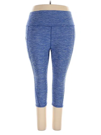 Pre-owned Assorted Brands Active Pants In Blue