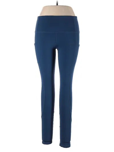 Pre-owned Assorted Brands Active Pants In Blue