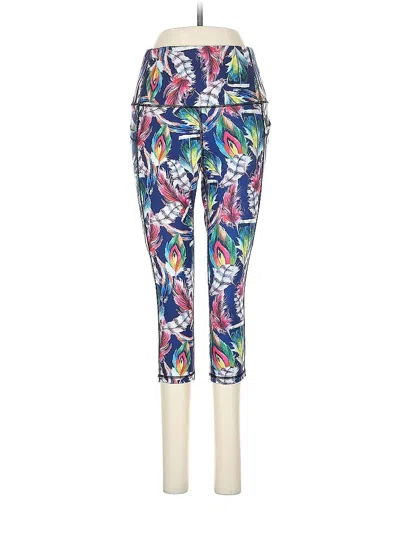 Pre-owned Assorted Brands Active Pants In Blue