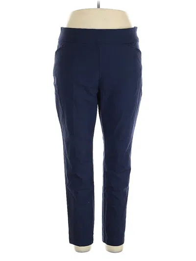 Pre-owned Assorted Brands Active Pants In Blue
