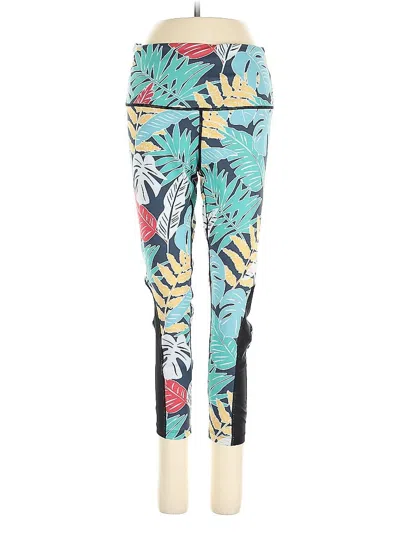 Pre-owned Assorted Brands Active Pants In Blue