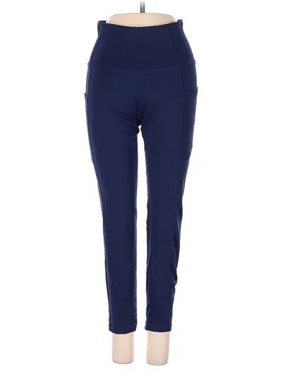 Pre-owned Assorted Brands Active Pants In Blue