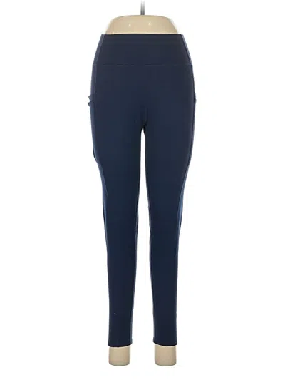 Pre-owned Assorted Brands Active Pants In Blue
