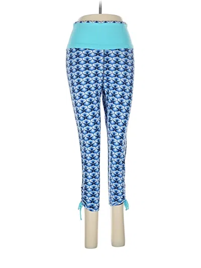 Pre-owned Assorted Brands Active Pants In Blue